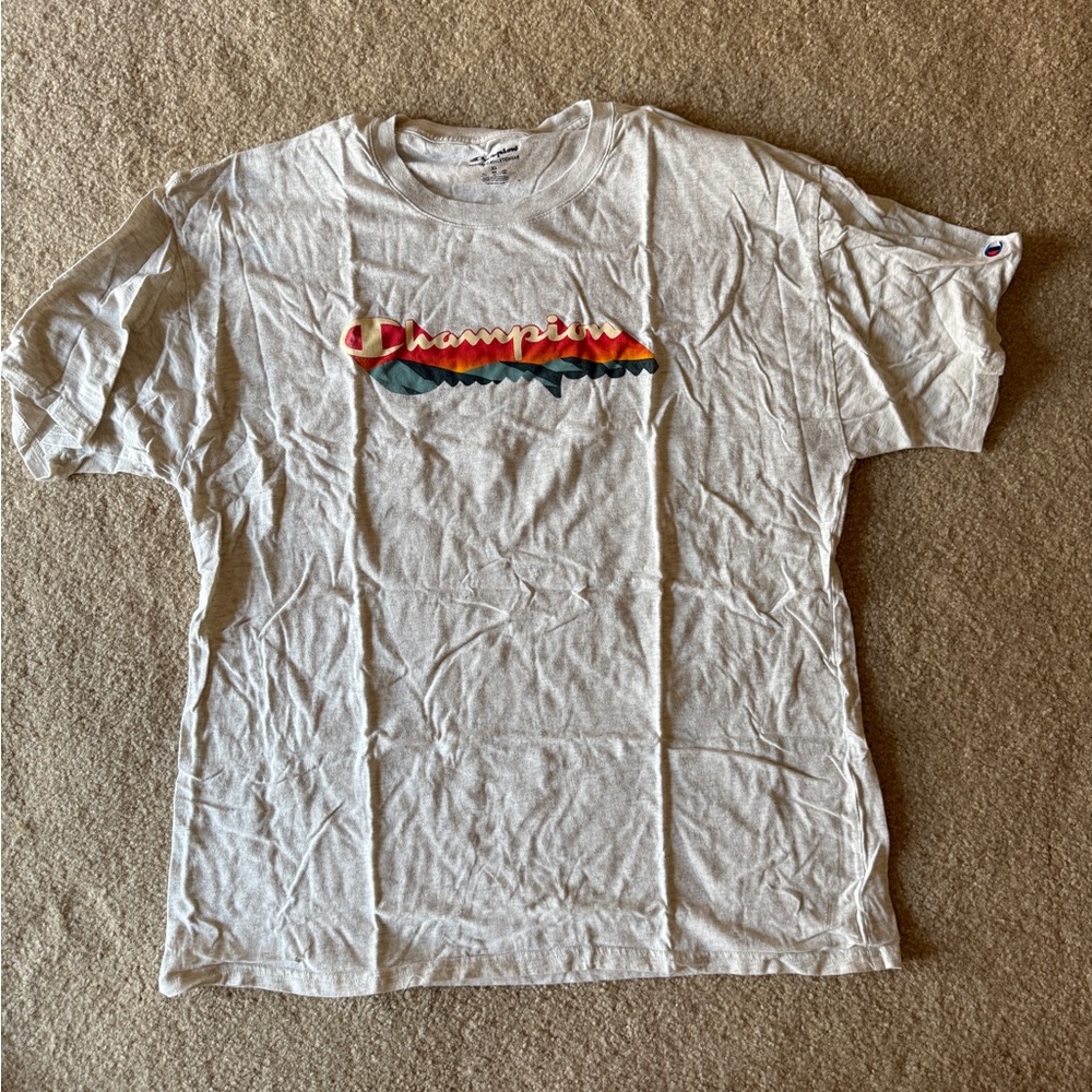 Champion Cream Athletic T-Shirt